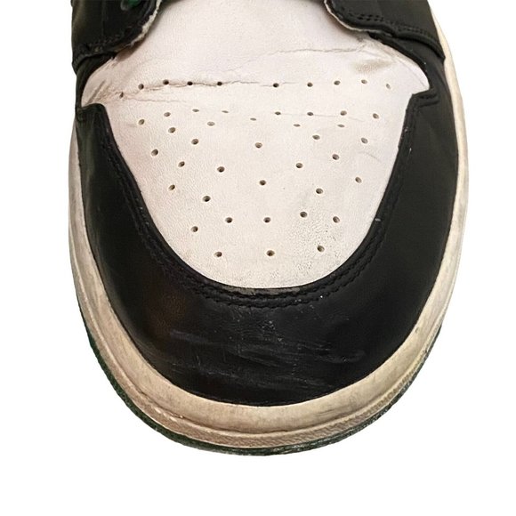 2009 Air Jordan 1 Retro High Boston Celtics 332550-101 Men's Size US 13 Sneakers - Picture 4 of 9